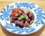 豚バラ肉とドライフルーツの角煮作り方10写真