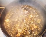 絶品☆鶏肉とたまねぎの海苔クリームパスタ作り方2写真