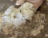 黒豆の煮汁で黒豆スコーン作り方4写真