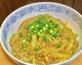 白菜入りカレー天津飯風作り方6写真