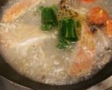 金目鯛とアサリのスープ作り方6写真