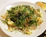 白菜と水菜の和風サラダ作り方3写真