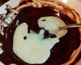 ホットミルクに溶かして食べるチョコレート作り方1写真