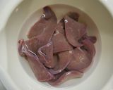 再現！餃子の王将のニラレバ炒め作り方1写真