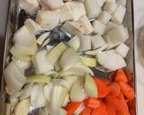 宮城の芋煮と言う名の豚汁作り方1写真