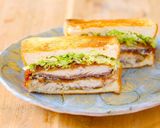 甘辛さばカツを使った「さばカツサンド」作り方7写真