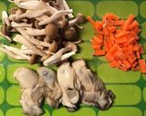 牡蠣の炊き込みご飯作り方1写真