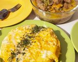 ドームオムライスケーキ作り方8写真