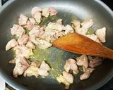 ブロッコリーとチキンのクリームパスタ作り方3写真