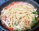 ブロッコリーとチキンのクリームパスタ作り方6写真