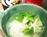 火を使わない！レタスと長芋の即席スープ作り方3写真