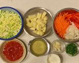 真っ赤にこだわる野菜&豆のボルシチ作り方3写真