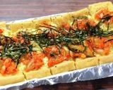 糖質ＯＦＦ！『油揚げのキムチーズピザ』♬作り方5写真