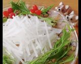 水菜を置くだけ、リース風作り方2写真