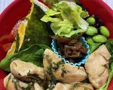 レンジで簡単鶏の大葉味噌炒め作り方5写真
