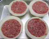 肉汁たっぷりの大きな玉ねぎの肉詰め作り方4写真