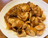鶏肉としめじのオイスター炒め作り方7写真