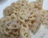 シャキシャキ！れんこんのきんぴら作り方1写真