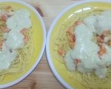 焼鮭の豆乳クリームパスタ作り方14写真