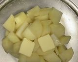 じゃがバター☆たらこマヨ　ガーリック風味作り方3写真