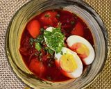 真っ赤にこだわる野菜&豆のボルシチ作り方9写真