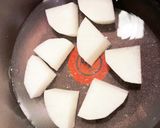 離乳食　初期　大根作り方3写真