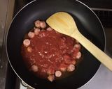 超簡単☆旨味堪能!トマトウインナーパスタ作り方3写真