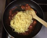 超簡単☆旨味堪能!トマトウインナーパスタ作り方6写真