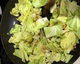 キャベツと大豆のクミン炒め作り方2写真