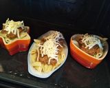 ミートソースとチーズ沢山♪ペンネグラタン作り方4写真