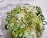 レンジで簡単!ささみとネギの和え物作り方4写真