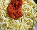 手作りケチャップでナポリタン作り方11写真
