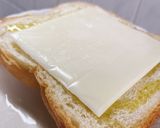 モッツァレラチーズトースト♡時短朝食作り方2写真