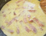 ☆カルボナーラうどん☆作り方3写真