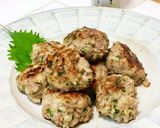 柚子胡椒で食べる塩大葉つくね作り方8写真