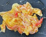 苦くない！豆苗玉子炒め【ここから栄養士】作り方1写真