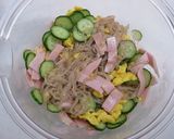 ヘルシー☆こんにゃく麺の中華サラダ作り方4写真