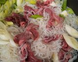 野菜は、ねぎだけ♪時短♪簡単すき焼き作り方4写真
