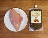 鶏胸肉を使ったジャークチキン作り方1写真
