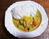 給食レシピ！【カレーシチュー再現】。作り方7写真