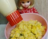 リカちゃん♡菜の花(なばな)玉マヨサラダ作り方16写真