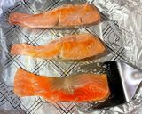 鮭の炊き込みご飯・味付けいくらのっけ作り方4写真