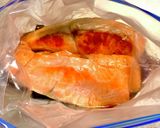 鮭の炊き込みご飯・味付けいくらのっけ作り方5写真