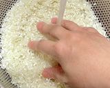 鮭の炊き込みご飯・味付けいくらのっけ作り方7写真