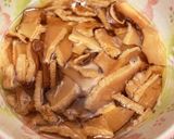 乾燥椎茸豆腐の味噌汁作り方2写真