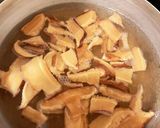 乾燥椎茸豆腐の味噌汁作り方5写真