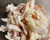 鳥胸・餅明太・チーズ焼き作り方1写真