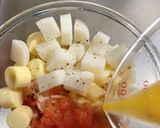 鳥胸・餅明太・チーズ焼き作り方3写真