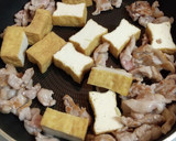 白菜と厚揚げと豚こま味噌炒め～♪作り方4写真