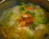 野菜たっぷりキムチ入りゴマみそ汁作り方4写真